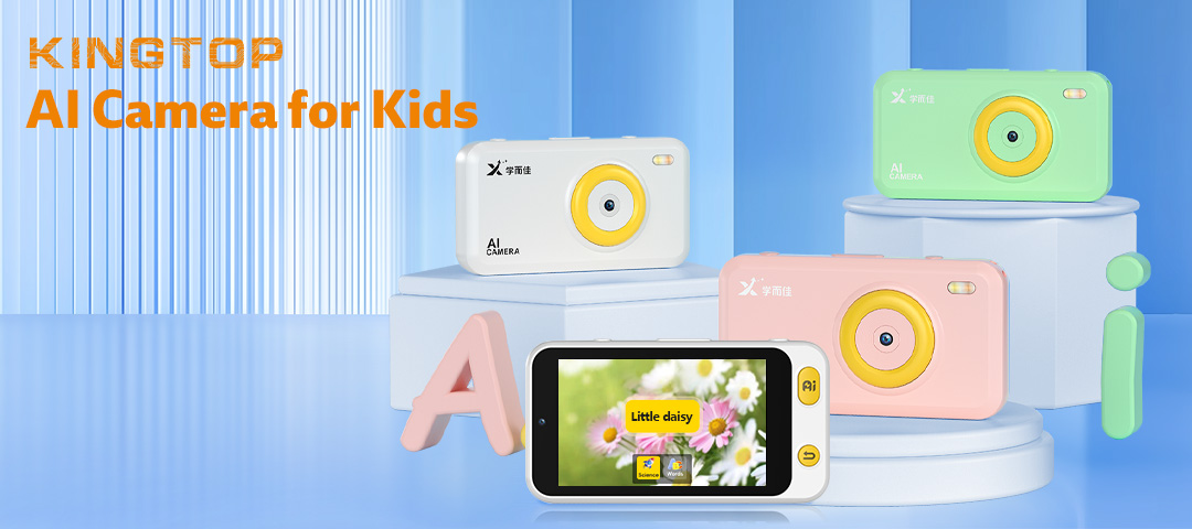 Kingtop Launches Innovative AI-Powered Children’s Camera with Advanced Learning and Communication Features