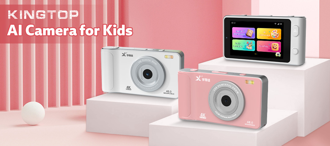 Kingtop Launches Innovative Children's AI Camera Featuring Advanced Metal Design and Cutting-Edge AI Technologies
