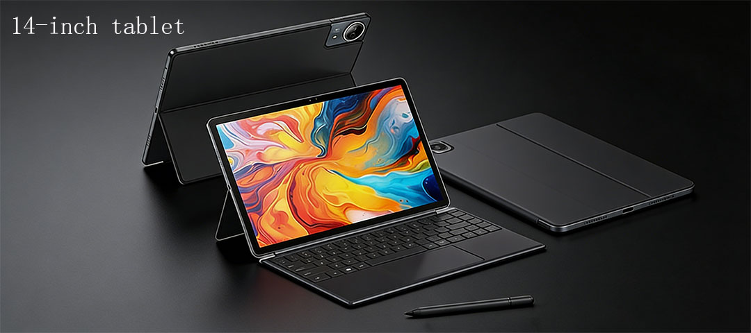 Explore the Kingtop 14-inch tablet: multifunctional, large screen, versatile, and economical.