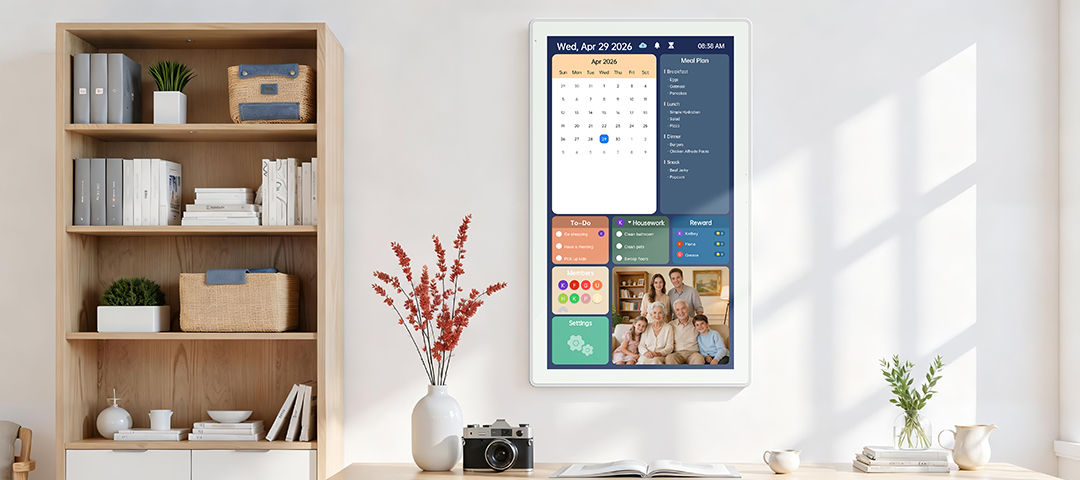 15.6 Inch Large Screen Smart Electronic Calendar | Kingtop